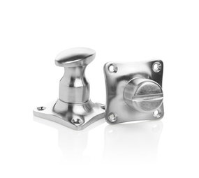 De Oude Deurklink WC Slot Draaiknop mat nikkel De Oude Deurklink WC Slot Draaiknop mat nikkel