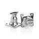 De Oude Deurklink WC Slot Draaiknop mat nikkel De Oude Deurklink WC Slot Draaiknop mat nikkel