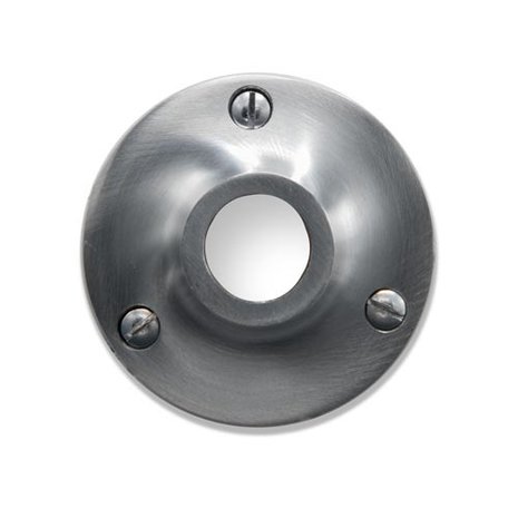 De Oude Deurklink Rozet - Rond mat nikkel | De Oude Deurklink jaren 30 deurbeslag De Oude Deurklink Rozet - Rond mat nikkel | De Oude Deurklink jaren 30 deurbeslag