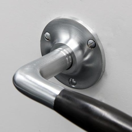 De Oude Deurklink Rozet - Rond mat nikkel De Oude Deurklink Rozet - Rond mat nikkel