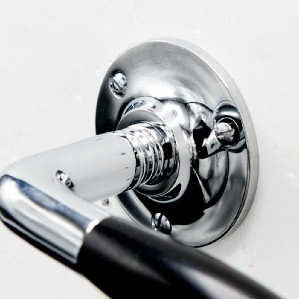 De Oude Deurklink Rozet - Rond glanzend nikkel De Oude Deurklink Rozet - Rond glanzend nikkel