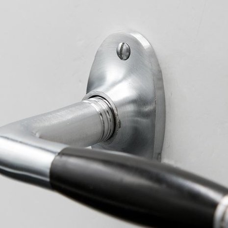 De Oude Deurklink Rozet - Ovaal mat nikkel De Oude Deurklink Rozet - Ovaal mat nikkel