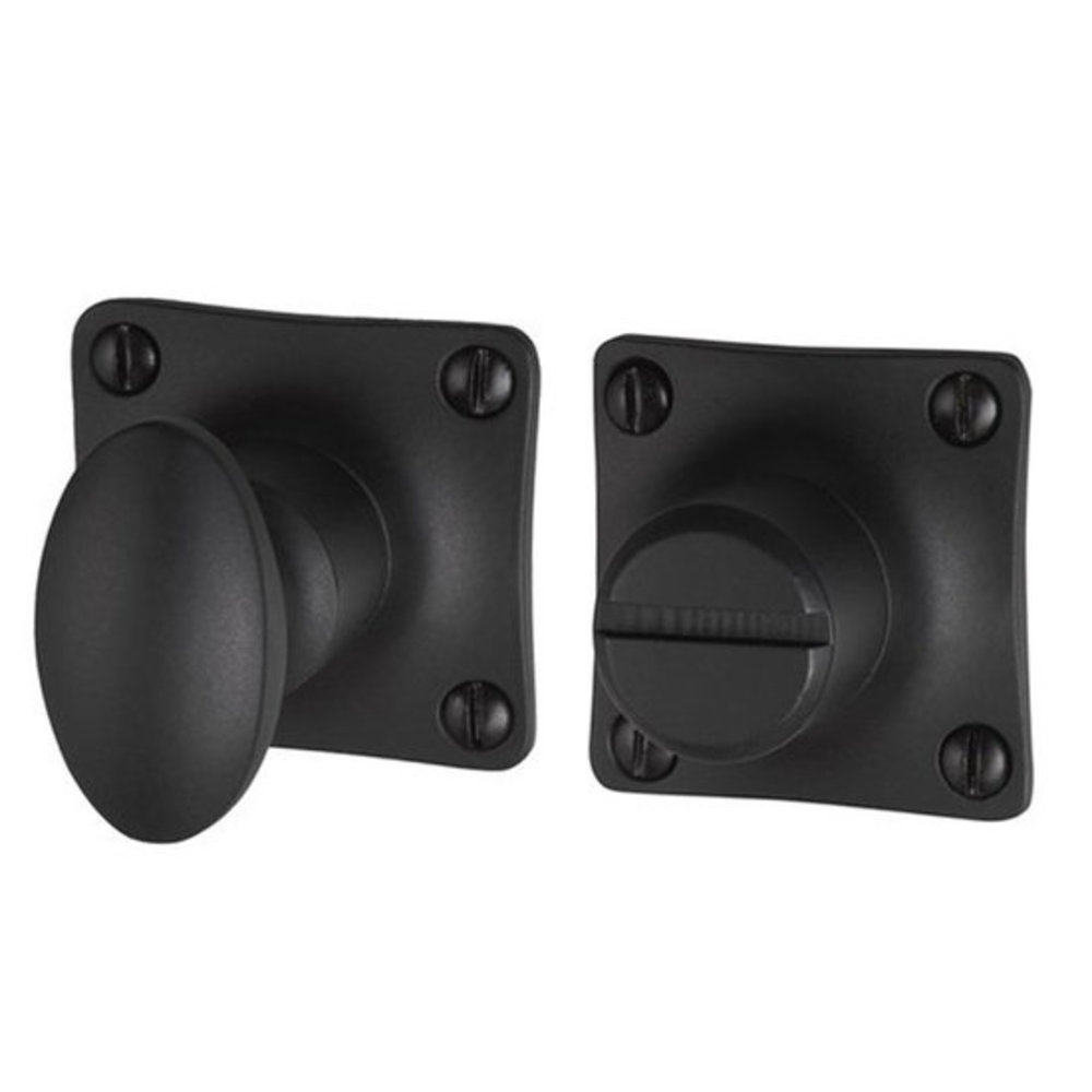 De Oude Deurklink WC Slot Draaiknop mat zwart | De Oude Deurklink jaren 30 toiletsluiting De Oude Deurklink WC Slot Draaiknop mat zwart | De Oude Deurklink jaren 30 toiletsluiting