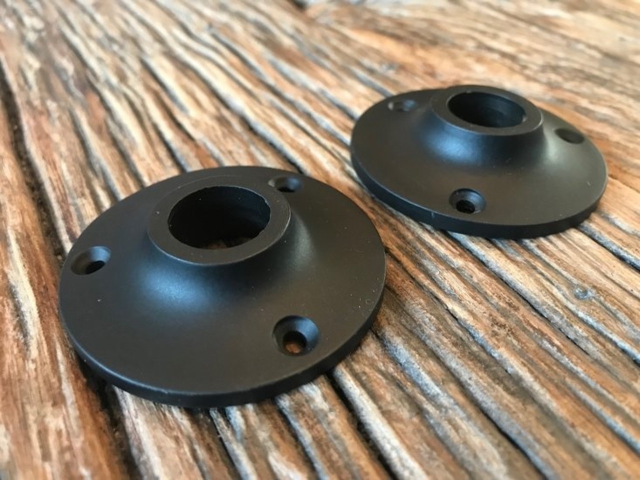 De Oude Deurklink Rozet - Rond mat zwart De Oude Deurklink Rozet - Rond mat zwart