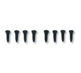 De Oude Deurklink Schroevenset - mat zwart