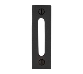 De Oude Deurklink Kozijnplaatje - mat zwart