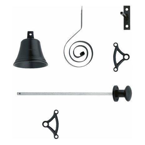 Intersteel Intersteel Klassieke trekbel mat zwart deurbel | De Oude Deurklink Intersteel Intersteel Klassieke trekbel mat zwart deurbel | De Oude Deurklink