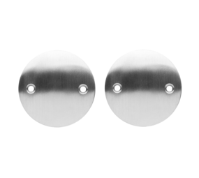 De Oude Deurklink Blindrozet rond - mat nikkel