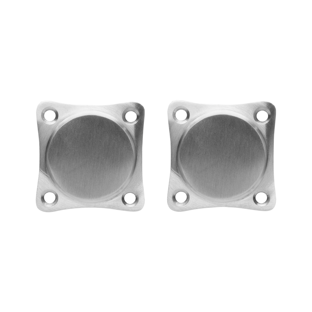 De Oude Deurklink Blindrozet vierkant - mat nikkel De Oude Deurklink Blindrozet vierkant - mat nikkel