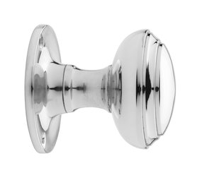 De Oude Deurklink Deurknop 55mm - Rond draaibaar nikkel De Oude Deurklink Deurknop 55mm - Rond draaibaar nikkel
