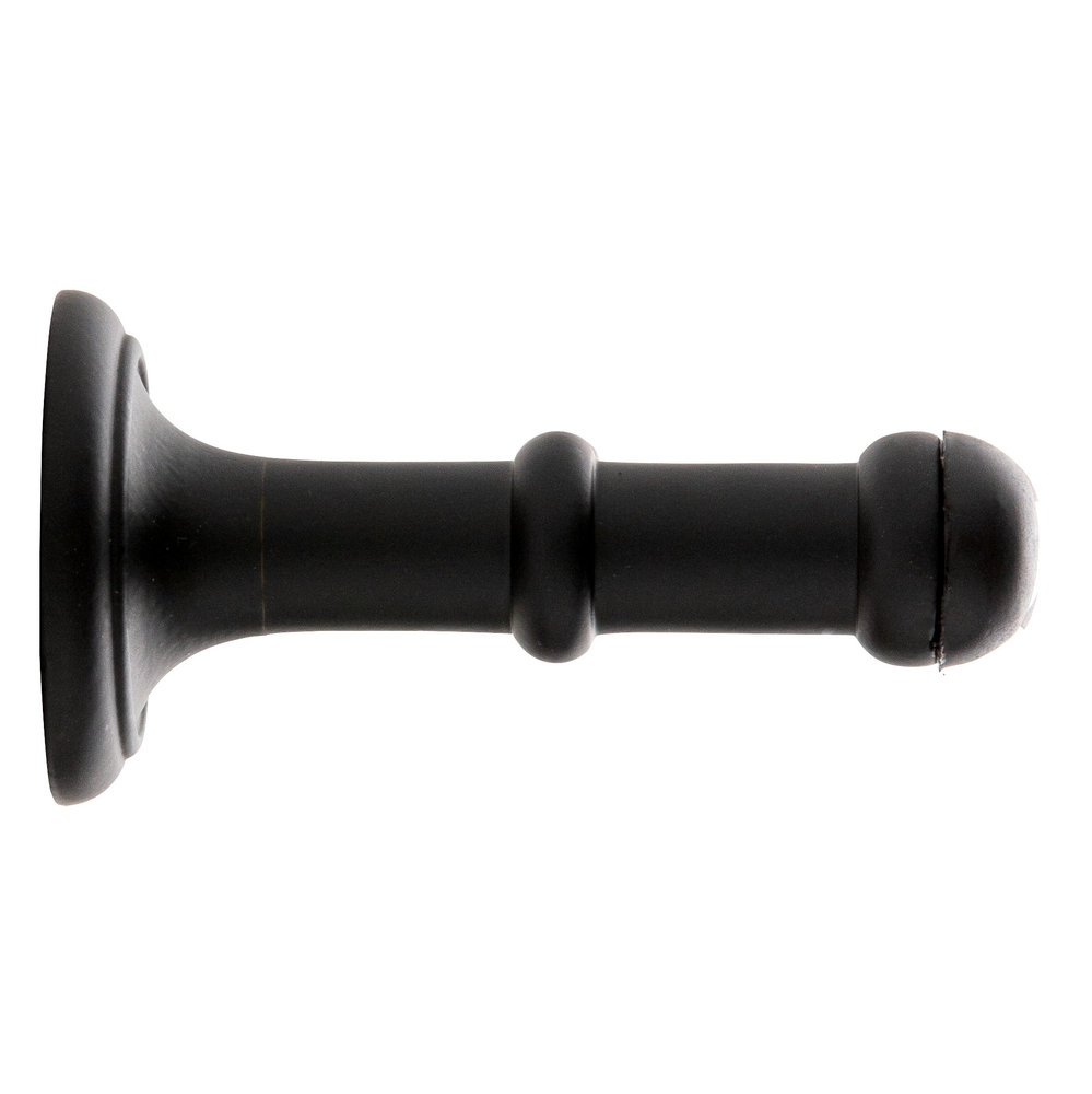 De Oude Deurklink Klassieke deurstopper in mat zwart De Oude Deurklink Klassieke deurstopper in mat zwart