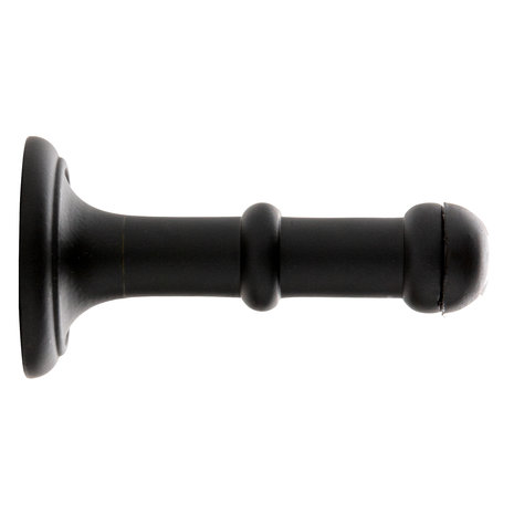 De Oude Deurklink Deurstopper - mat zwart | De Oude Deurklink jaren 30 deurbeslag