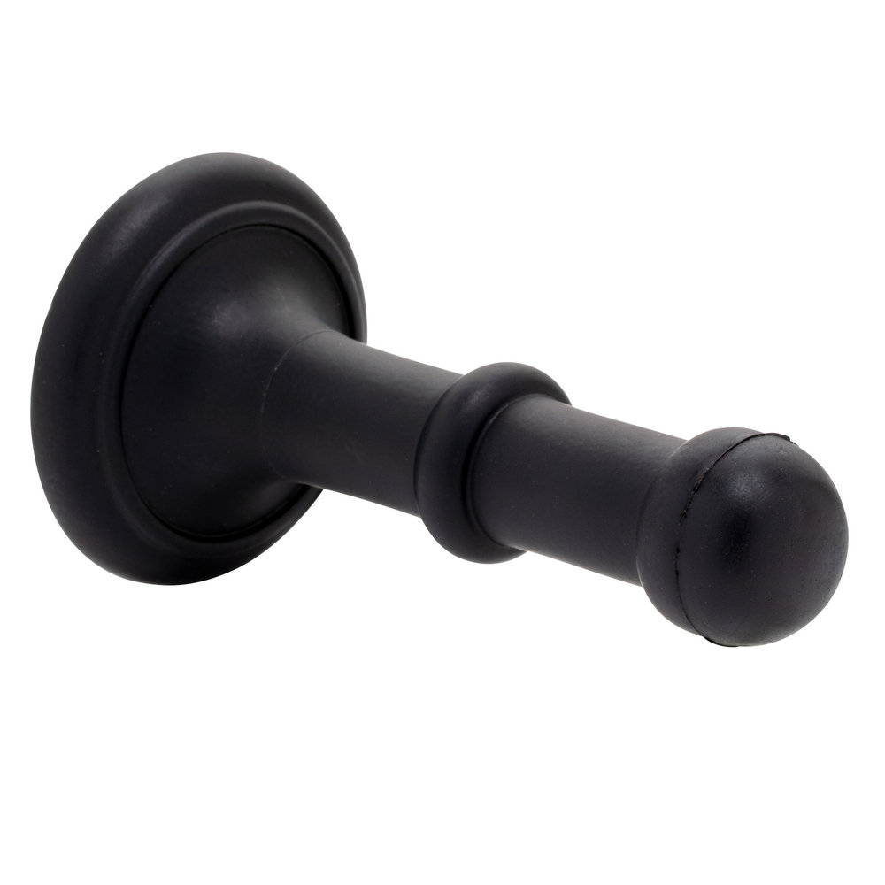 De Oude Deurklink Klassieke deurstopper in mat zwart De Oude Deurklink Klassieke deurstopper in mat zwart