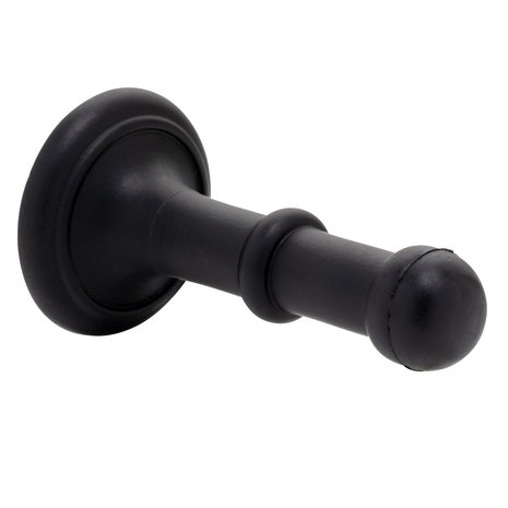 De Oude Deurklink Deurstopper - mat zwart | De Oude Deurklink jaren 30 deurbeslag