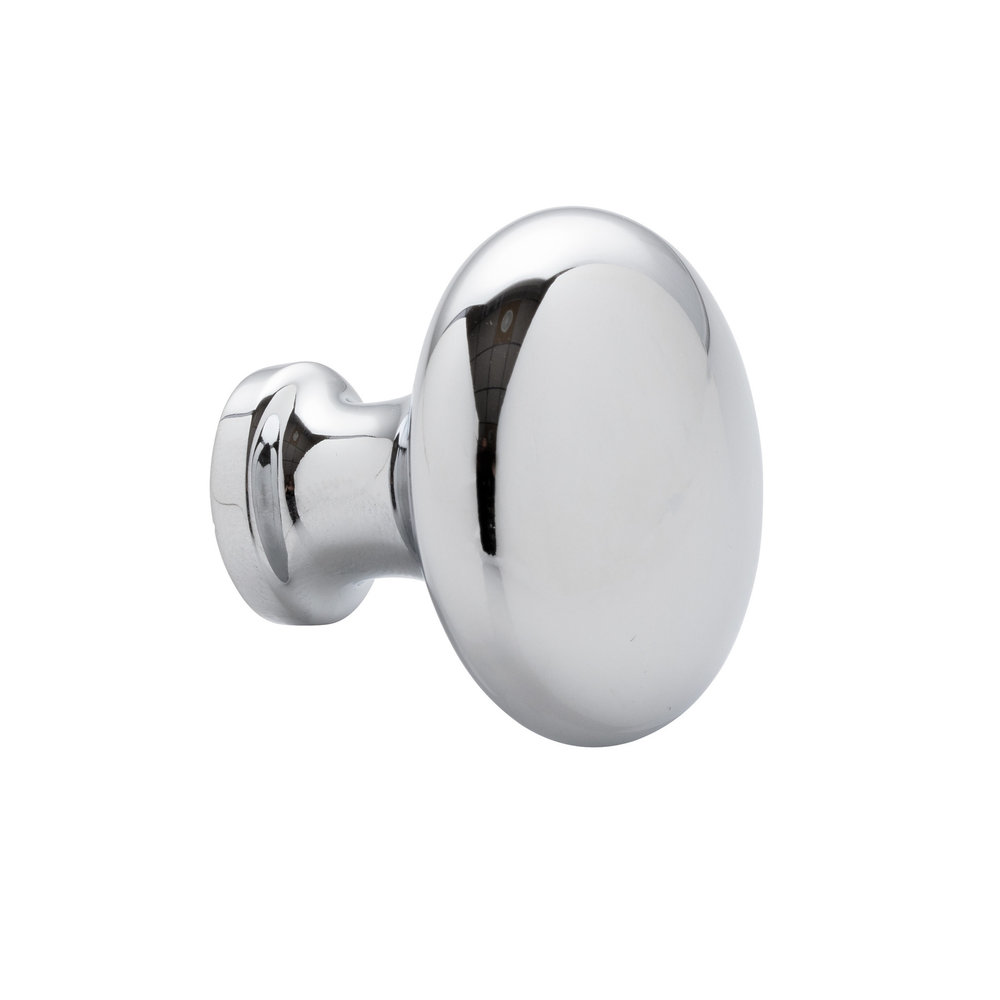 De Oude Deurklink Meubelknop 38 mm - glanzend nikkel De Oude Deurklink Meubelknop 38 mm - glanzend nikkel