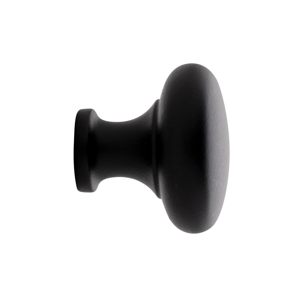 De Oude Deurklink Meubelknop 38 mm - mat zwart