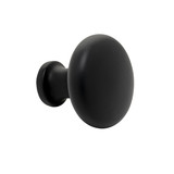 De Oude Deurklink Meubelknop 38 mm - mat zwart