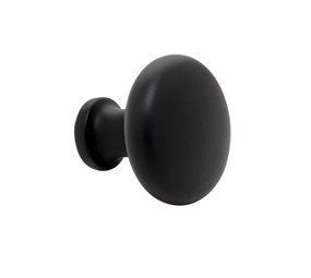 De Oude Deurklink Meubelknop 38 mm - mat zwart De Oude Deurklink Meubelknop 38 mm - mat zwart