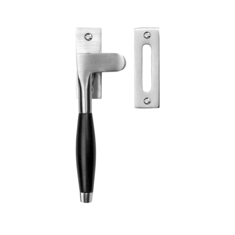 De Oude Deurklink Raamsluiting Klassiek ventilatiestand mat nikkel links De Oude Deurklink Raamsluiting Klassiek ventilatiestand mat nikkel links