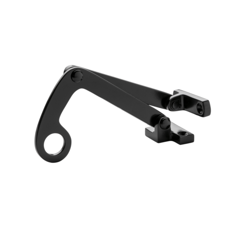 De Oude Deurklink Raamuitzetter bovenraam zwart De Oude Deurklink Raamuitzetter bovenraam zwart