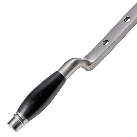 De Oude Deurklink Raamuitzetter - Deco mat nikkel