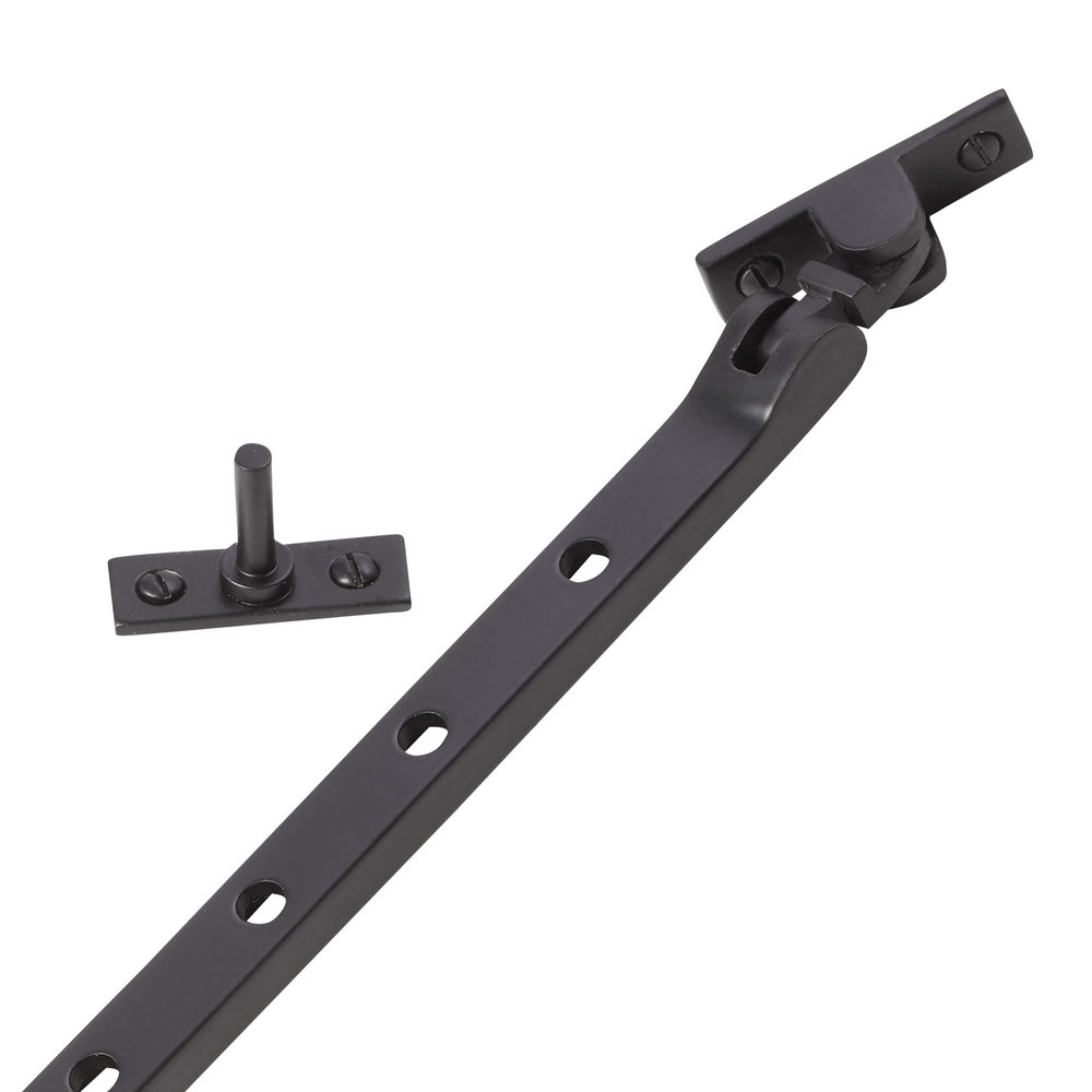 De Oude Deurklink Raamuitzetter - Klassiek mat zwart De Oude Deurklink Raamuitzetter - Klassiek mat zwart