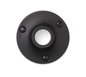 De Oude Deurklink Rozet - Rond mat zwart De Oude Deurklink Rozet - Rond mat zwart