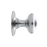 De Oude Deurklink Voordeurknop 80mm - Rond draaibaar mat nikkel De Oude Deurklink Voordeurknop 80mm - Rond draaibaar mat nikkel
