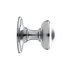 Voordeurknop 80mm - Rond mat nikkel Voordeurknop 80mm - Rond mat nikkel