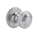 De Oude Deurklink Voordeurknop 80mm - Rond mat nikkel De Oude Deurklink Voordeurknop 80mm - Rond mat nikkel
