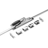 De Oude Deurklink Raam espagnolet Klassiek glanzend nikkel