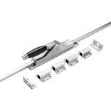 De Oude Deurklink Deur espagnolet Deco mat nikkel