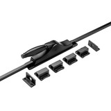 De Oude Deurklink Deur espagnolet Deco mat zwart