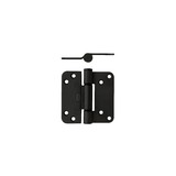 Intersteel Glijlagerscharnier 89 x 89 x 3 mm DIN links zwart Intersteel Glijlagerscharnier 89 x 89 x 3 mm DIN links zwart
