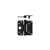 Intersteel Glijlagerscharnier SKG3 zwart 89 x 89 x 3 mm DIN rechts Intersteel Glijlagerscharnier SKG3 zwart 89 x 89 x 3 mm DIN rechts