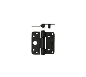 Intersteel Glijlagerscharnier SKG3 zwart 89 x 89 x 3 mm DIN rechts Intersteel Glijlagerscharnier SKG3 zwart 89 x 89 x 3 mm DIN rechts