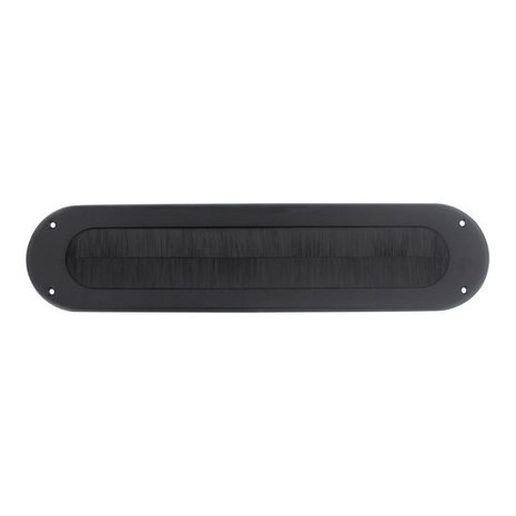 Intersteel Intersteel Tochtwering brievenbus ovaal mat zwart binnenzijde voordeur | De Oude Deurklink Intersteel Intersteel Tochtwering brievenbus ovaal mat zwart binnenzijde voordeur | De Oude Deurklink