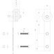 Intersteel schuifdeursysteem - Set van 2 hangrollen Basic zwart Intersteel schuifdeursysteem - Set van 2 hangrollen Basic zwart