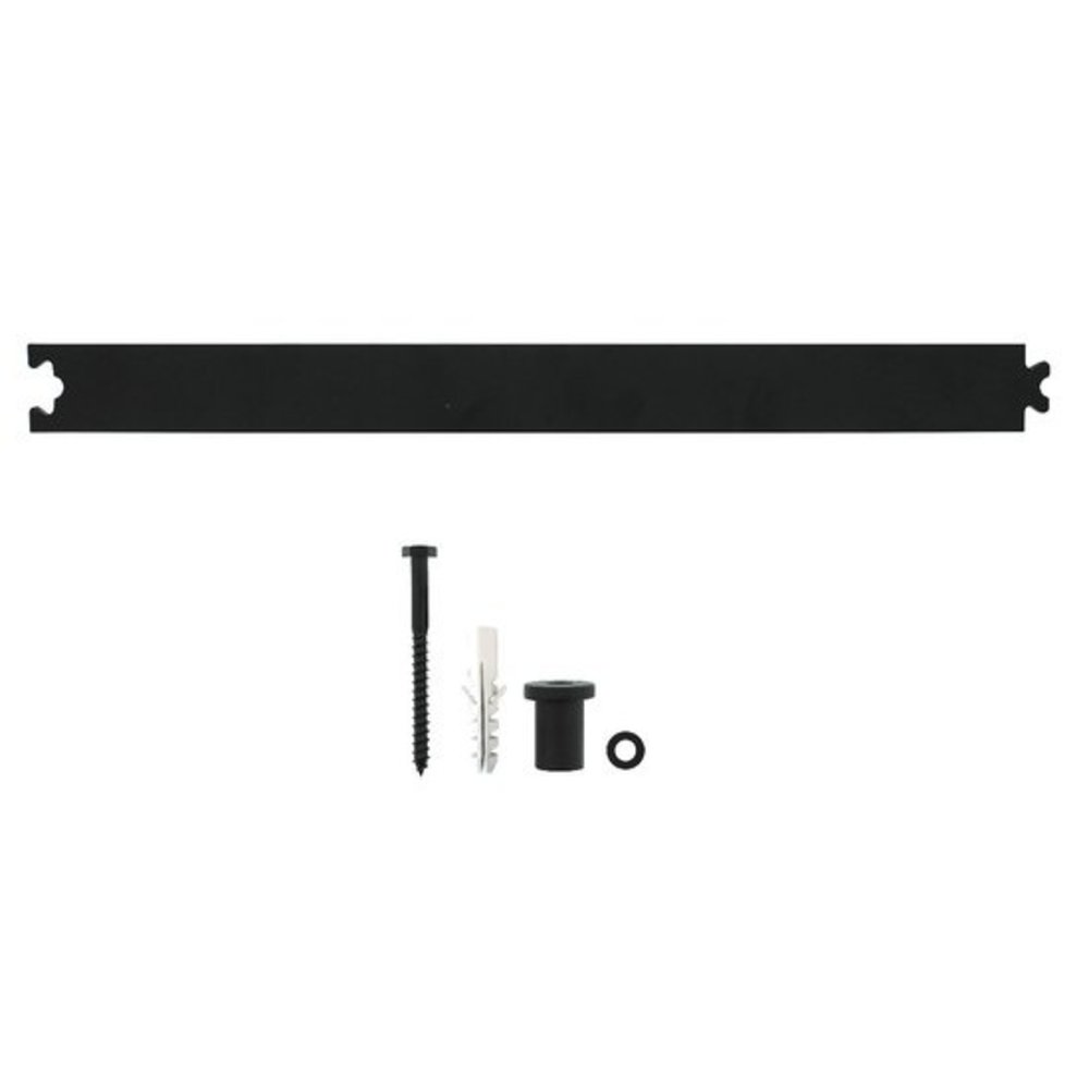 Intersteel Intersteel Tussenrail schuifdeursysteem mat zwart 45cm | De Oude Deurklink Intersteel Intersteel Tussenrail schuifdeursysteem mat zwart 45cm | De Oude Deurklink