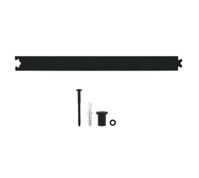 Intersteel Schuifdeursysteem – tussenrail 45 cm mat zwart Intersteel Schuifdeursysteem – tussenrail 45 cm mat zwart