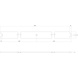 Intersteel Intersteel Tussenrail schuifdeursysteem mat zwart 90cm | De Oude Deurklink Intersteel Intersteel Tussenrail schuifdeursysteem mat zwart 90cm | De Oude Deurklink