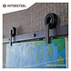 Intersteel Intersteel Schuifdeursysteem Modern Top mat zwart - compleet railsysteem | De Oude Deurklink Intersteel Intersteel Schuifdeursysteem Modern Top mat zwart - compleet railsysteem | De Oude Deurklink