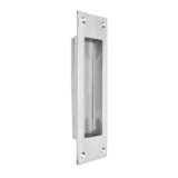 Mooi Deurbeslag Schuifdeurkom Presa mat nikkel recht