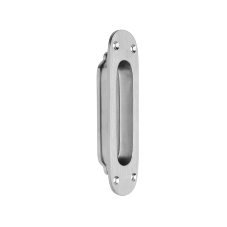 Mooi Deurbeslag Schuifdeurkom Presa mat nikkel rond Mooi Deurbeslag Schuifdeurkom Presa mat nikkel rond