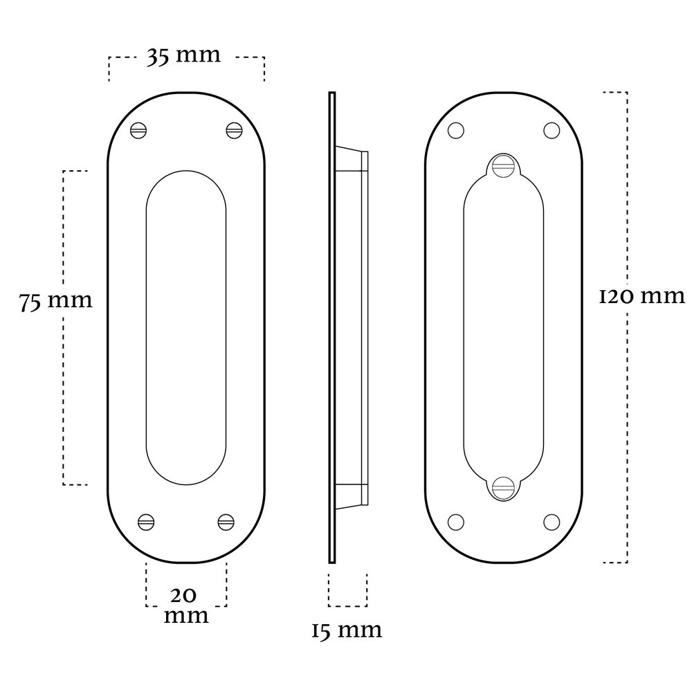 Mooi Deurbeslag Schuifdeurkom Presa mat nikkel rond Mooi Deurbeslag Schuifdeurkom Presa mat nikkel rond