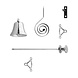 Intersteel Trekbel garnituur chroom Intersteel Trekbel garnituur chroom