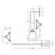 Intersteel Trekbel garnituur chroom Intersteel Trekbel garnituur chroom