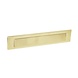 Intersteel Brievenbus met klep messing gelakt Intersteel Brievenbus met klep messing gelakt