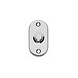 Intersteel Deurbel ovaal chroom Intersteel Deurbel ovaal chroom