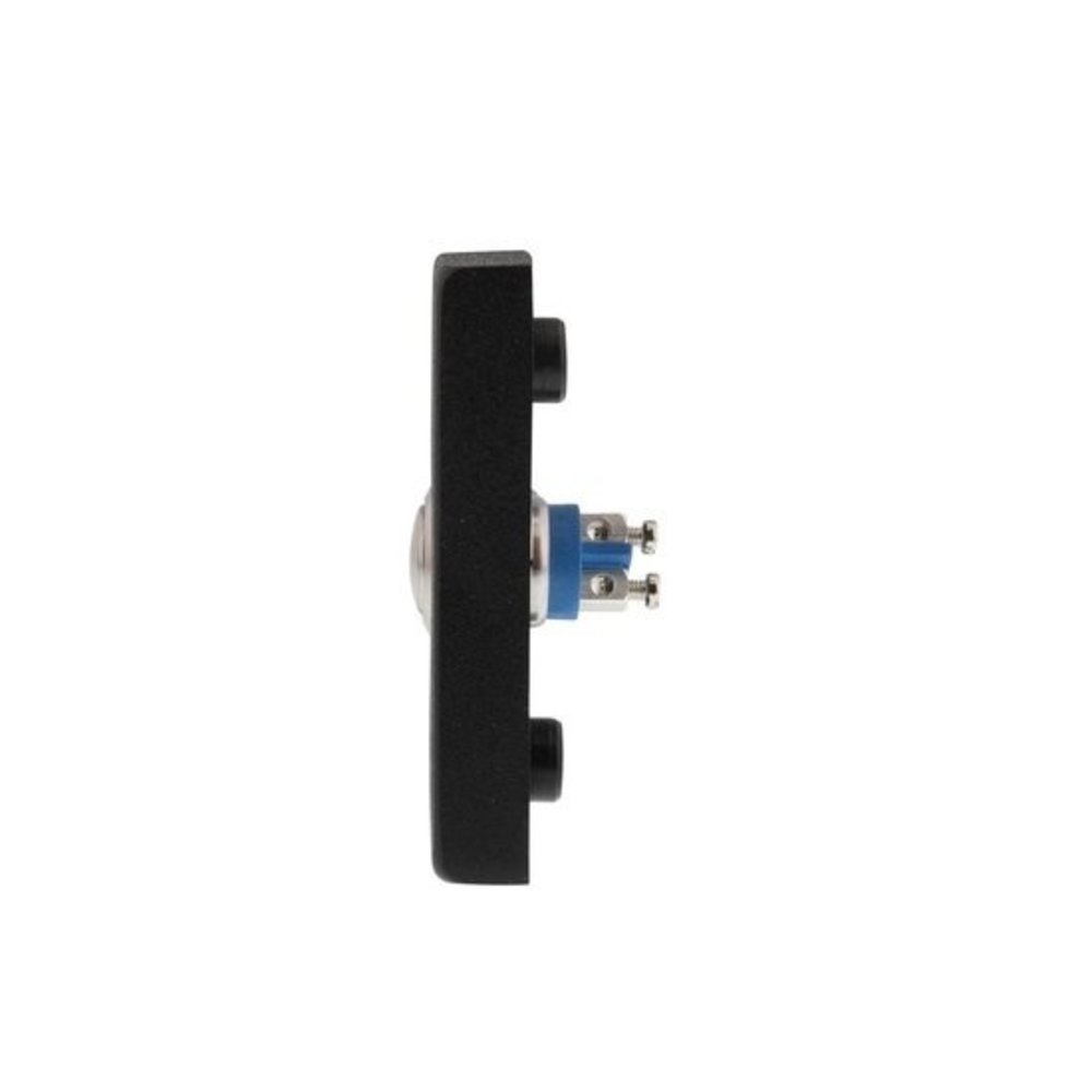Intersteel Intersteel Deurbel voordeur rechthoekig mat zwart RVS - verdekte montage (65x30x10mm) | De Oude Deurklink
